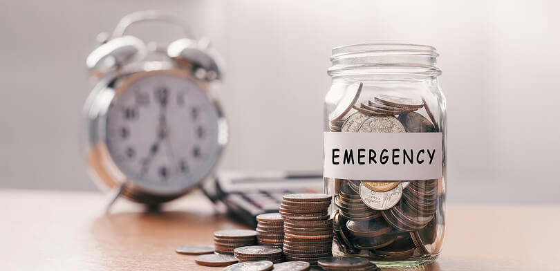 emergency fund meaning and financial safety buffer illustration