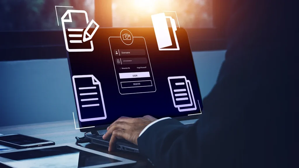 Online KYC verification process for demat account with digital documents and secure login system