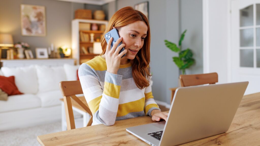 Online tutoring and freelancing work from home using laptop