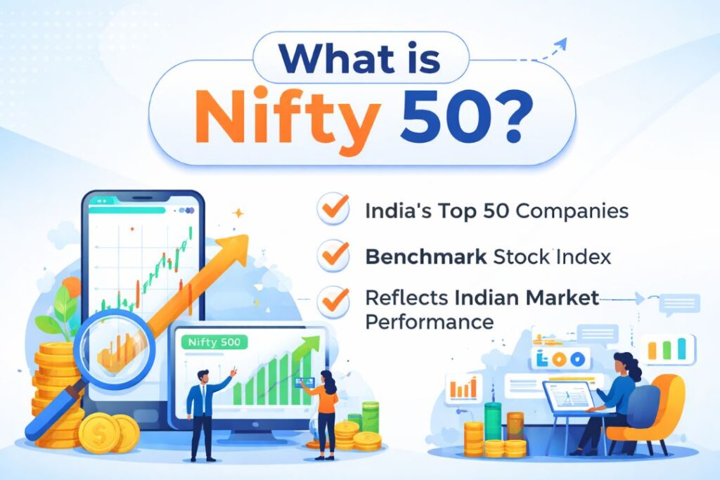 What is Nifty 50 – India’s top 50 companies stock market index explained