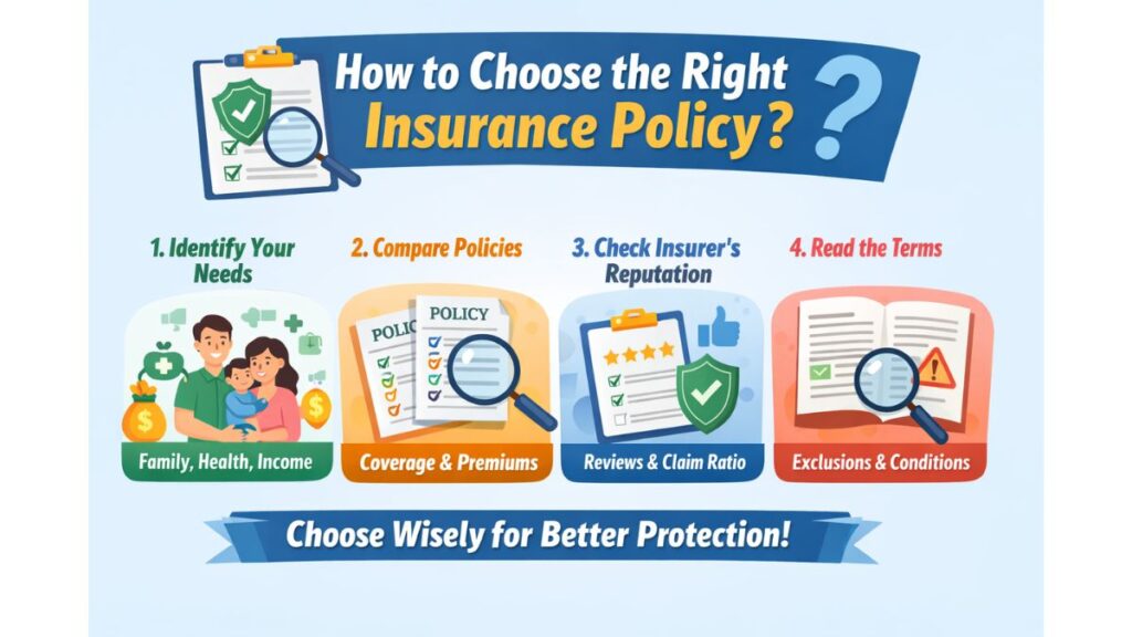 How to choose the right insurance policy step by step for beginners