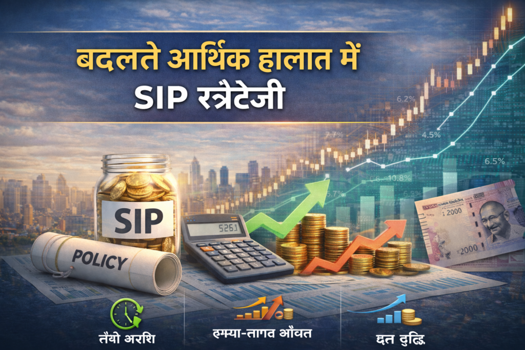 SIP strategy in changing economic conditions for long term wealth creation
