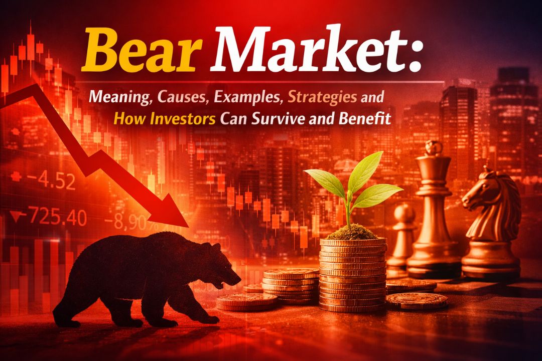 Bear Market: Meaning, Causes, Examples, Strategies and How Investors Can Survive and Benefit