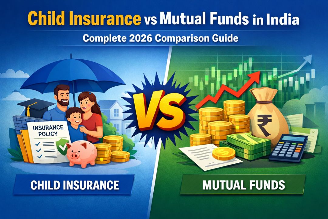 Child Insurance vs Mutual Funds in India – Complete 2026 Comparison Guide