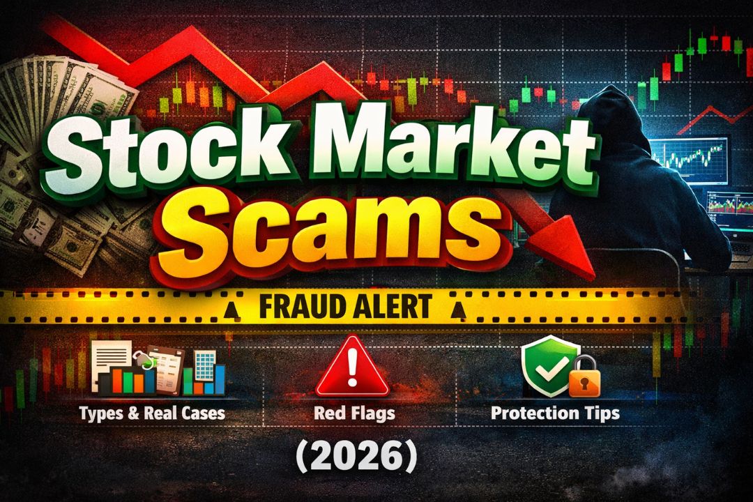 Stock Market Scams: Complete Guide to Types, Real Cases, Red Flags & Protection (2026)