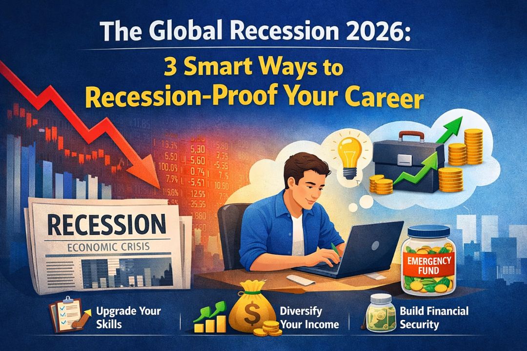 The Global Recession 2026: 3 Smart Ways to Recession-Proof Your Career
