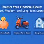 Short, Medium and Long Term Financial Goals Strategy Illustration