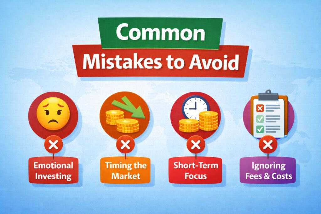 Common mistakes to avoid in index fund investing for beginners explained
