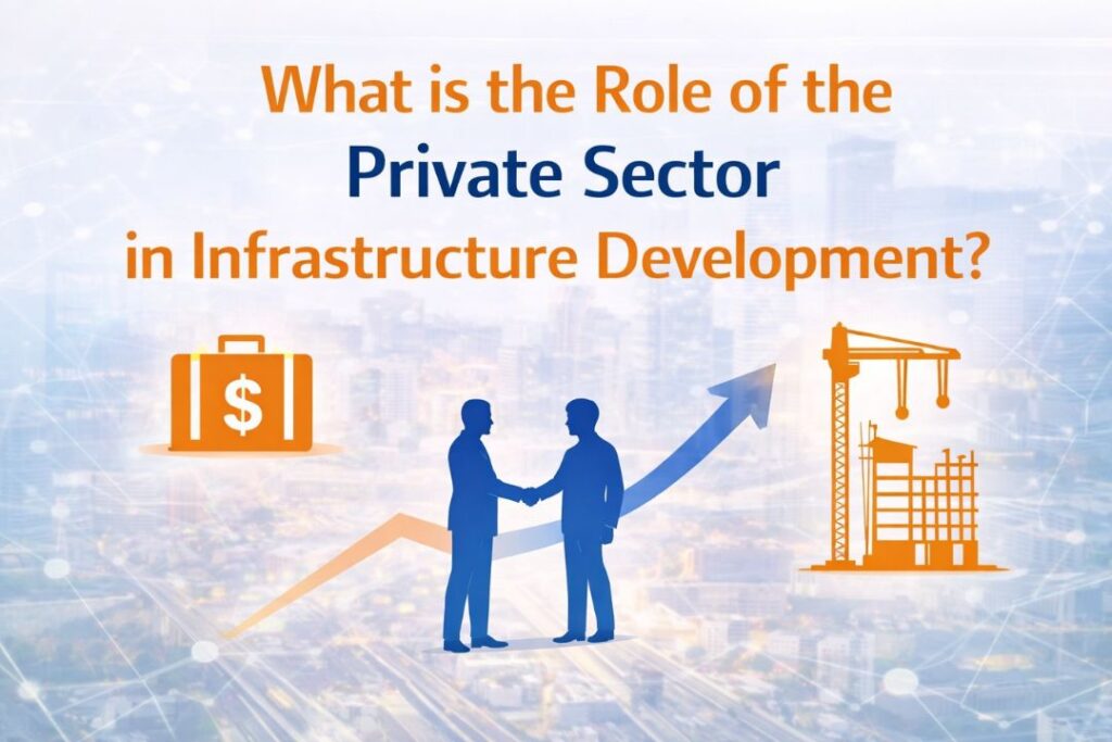 Role of private sector in infrastructure development India