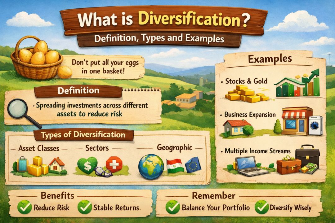 What is Diversification? Definition, Types and Examples